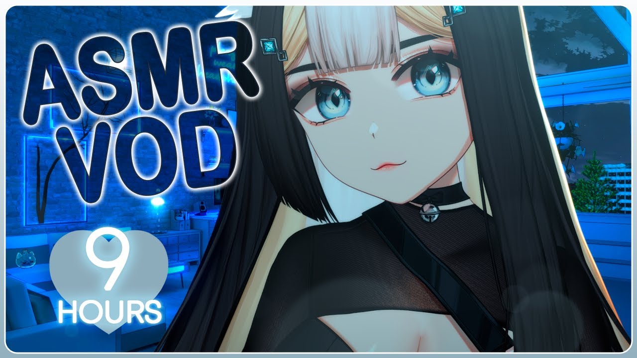 『ASMR』Extra long, tingly triggers to sleep to~ 🤍🪽 3DIO / 9 hours