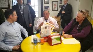 Gov. LePage with Lewiston-Auburn mayors