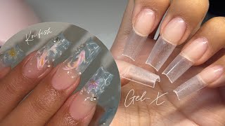Watch me do my nails ~ Gel-X Nails Tutorial 