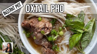 🐂 EASIEST Oxtail Pho Instant Pot / Pressure Cooker Recipe • Vietnamese Pho Bo | Rack of Lam