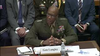 Opening Remarks of General Langley