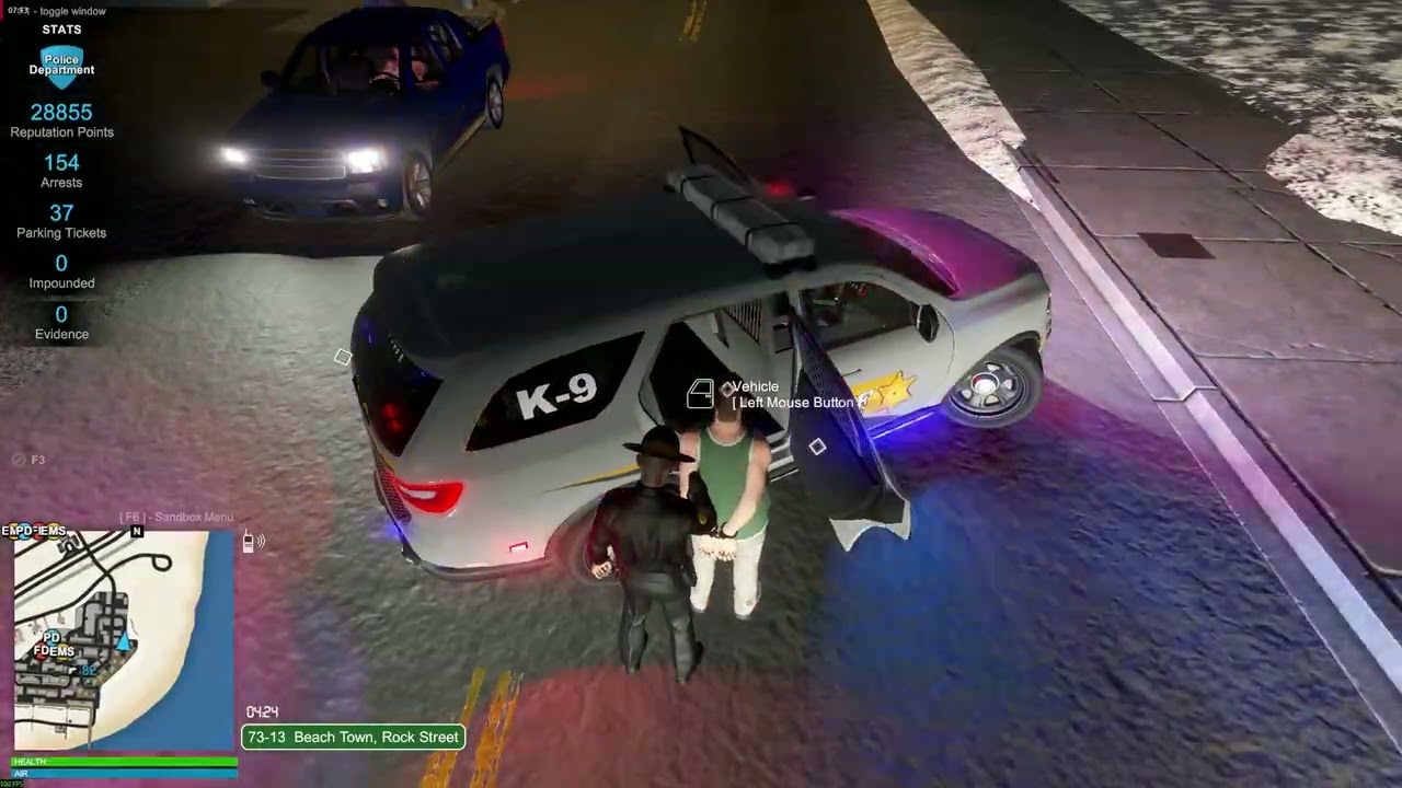 Flashing Lights police Dodge Durango gameplay