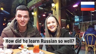 Russian Conversations 49. Meet Ege! He speaks Russian like a native!