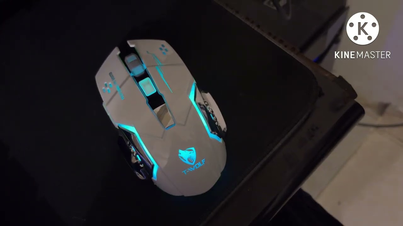 T-Wolf Q13 Wireless Rechargeable Gaming Mouse.