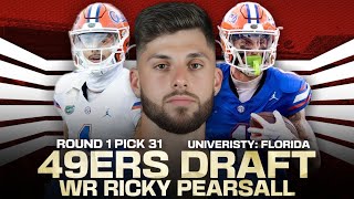 49ers Intel: Why SF picked Ricky Pearsall — elite athlete at WR