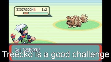 Pokemon Emerald Walkthrough Episode 1 (No Commentary) (My First Pokemon)