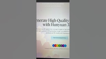 HUNYUAN 3D Image Magic: Turn Photos Into Models! 🖼️ #shorts