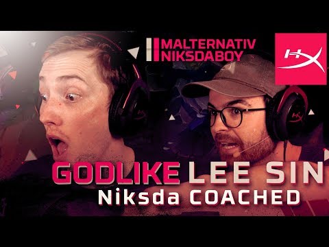 Malte with Lee Sin in the Jungle - #NiksDaCoached