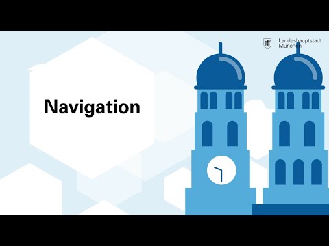 Kooperationsplattform der Stadt München: Navigation