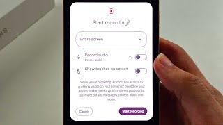 How To Screen Record on Google Pixel 8
