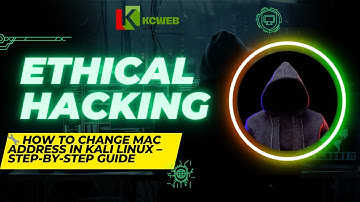 🔧 How to Change MAC Address in Kali Linux – Step-by-Step Guide