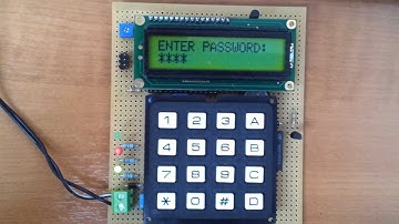 ATmega328 DIGITAL LOCK (part1)