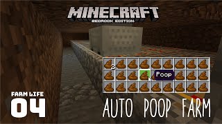 Minecraft Farm Life - Automatic Poop Farm - Episode 4
