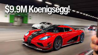 Midnight Run with the Koenigsegg Agera RS in Singapore