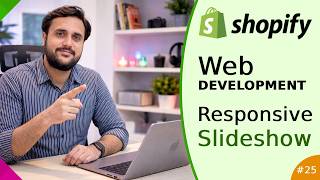 How to Create Responsive Slider | Mobile-Friendly Shopify Website Tutorial | Web Development #25