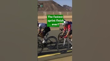 Cycling sprints go this fast  #cycling