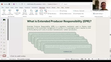 Extended Producer Responsibility for textiles - Webinar