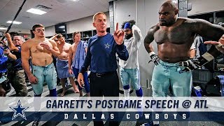 Garrett’s Locker Room Speech @ ATL | Dallas Cowboys 2018