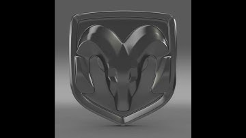 Dodge Logo 3D model from CGTrader.com