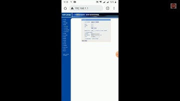 Hướng dẫn cấu hình cài đặt TP-Link tiếng Trung quốc
