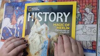 ASMR 🐲 Medieval Mythology! Merlin, Holy Grail, Dragons 🧙‍♂️ Soft Spoken History Magazine screenshot 3