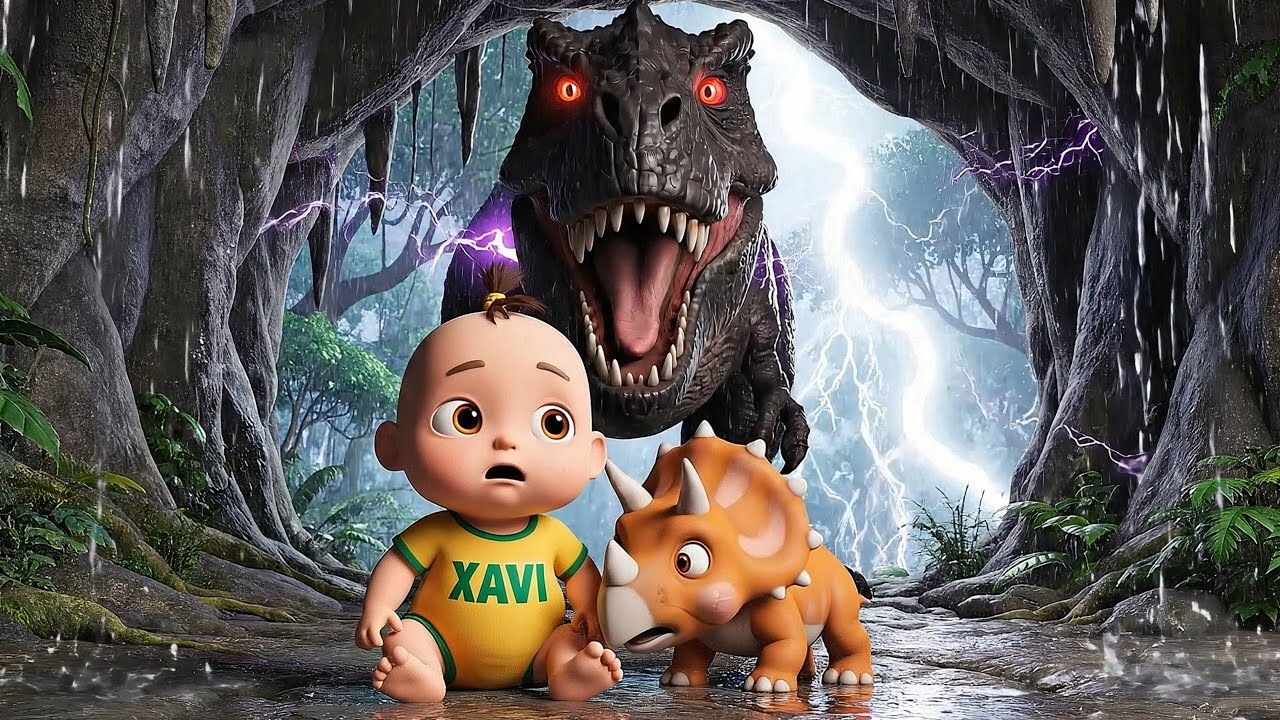 Ten Little Dinosaurs | Dinosaur for Kids | More Nursery Rhymes & Baby Songs | Baby Xavi Kids Songs