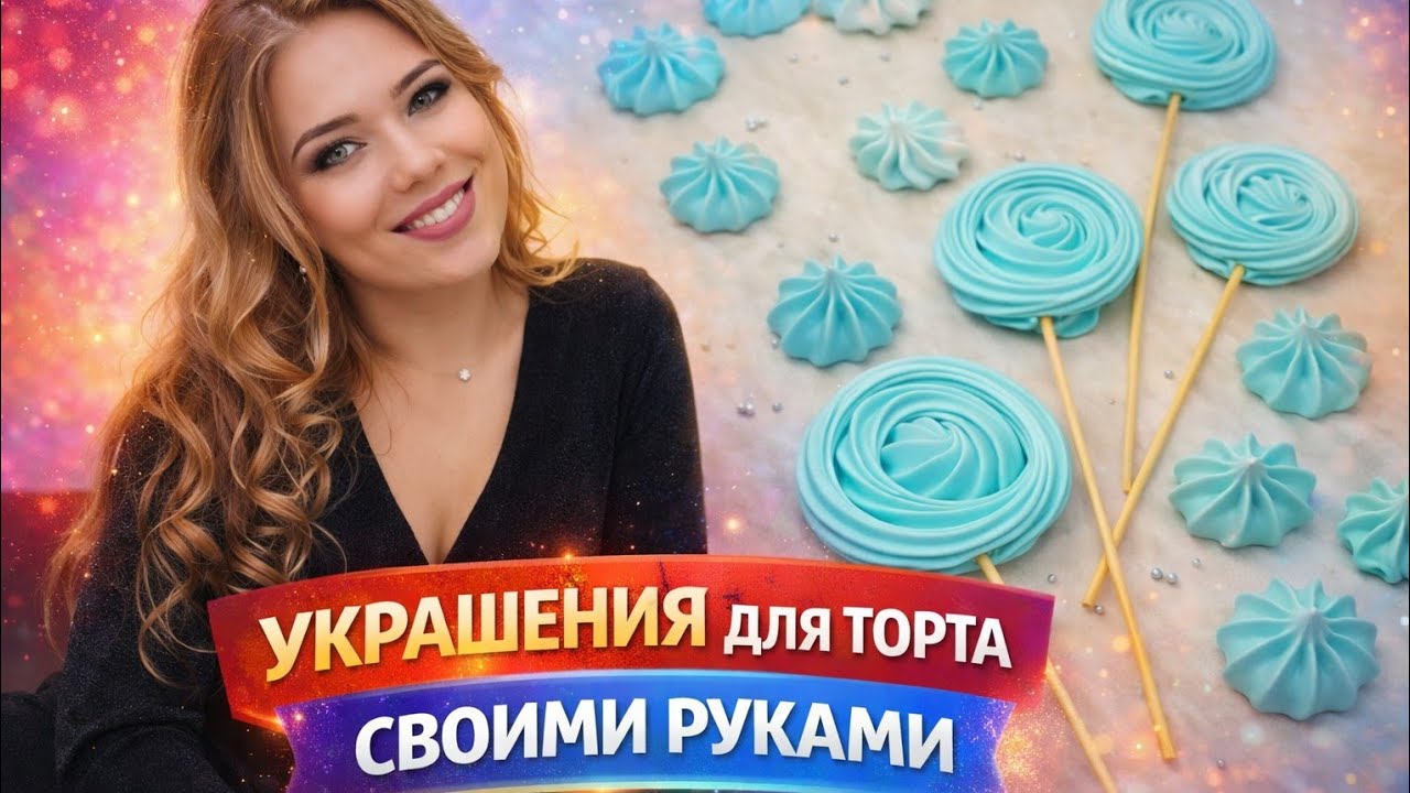 Мои лучшие идеи украшения тортов