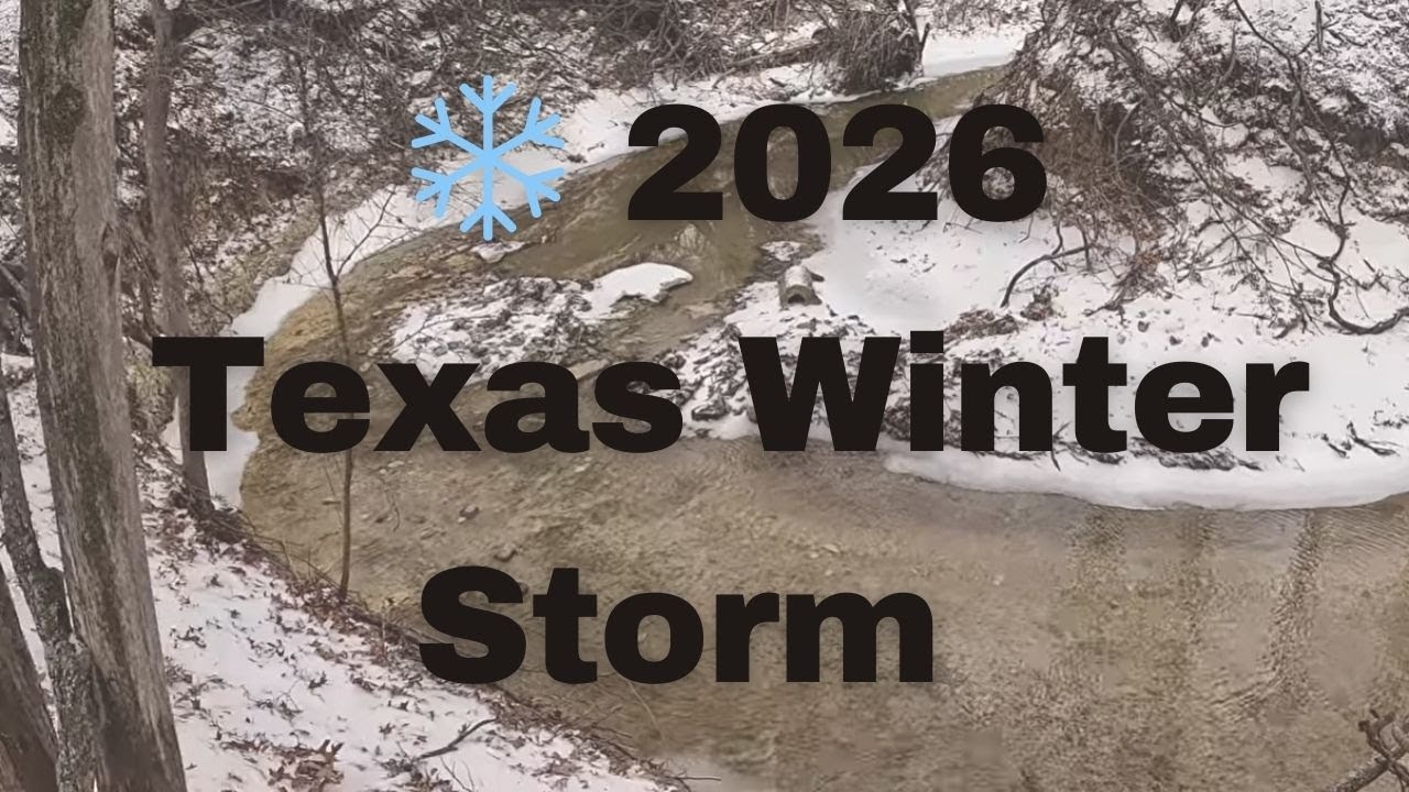 January 2026 ️ Texas Winter Storm - Cold Freezing Planet - YouTube