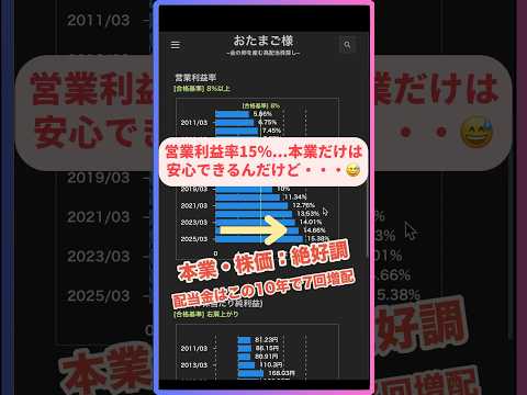 【SRAホールディングス】 本業だけは安心できる優良高配当株 3817 #nisa #新nisa #投資 #日本株 #高配当株 #配当金