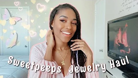 INSTAGRAM MADE ME BUY IT| SWEETPEEPS JEWELRY TRYON...