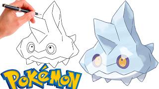 How To Draw BERGMITE POKEMON #712 | Generation 6