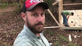 Trying the impossible! A mouse proof corn crib?! Watch this build!
