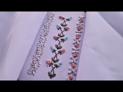 3 Designs for Border Embroidery