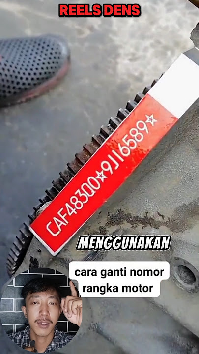 How to change vehicle frame number 👍 #shorts #tips