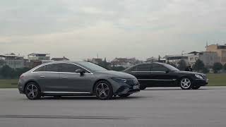 DRAG RACE - EQE vs S500L - Mercedes Benz - 4K UHD by ON-ROAD TÜRKİYE 433 views 3 months ago 3 minutes, 36 seconds