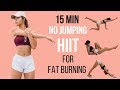 Best 15 min beginner workout for fat burning no jumping hiit