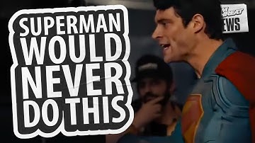 JAMES GUNN & DAVID CORENSWET GET INTO IT DURING FILMING OF SUPERMAN | Film Threat News