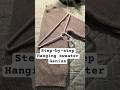 Hanging sweater technique | #shortvideo #hanging #easy #clothing