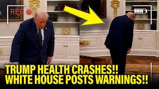 Trump HEALTH CRASHES as White House POSTS WARNINGS!!