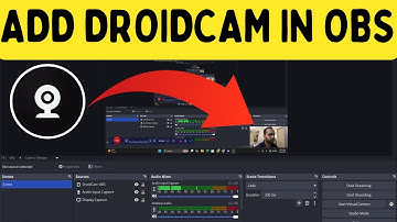 How to Add DroidCam in OBS | Connect Mobile Camera to OBS Studio (Step by Step Guide)