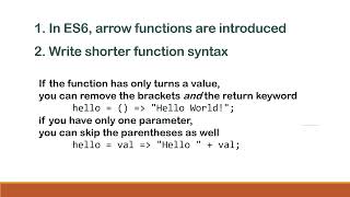 Arrow function - JavaScript interview