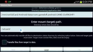 Directory Bind: how to move DATA games/apps SD card to ExternalSD Samsung galaxy S3 screenshot 2