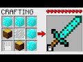 HOW TO CRAFT a DIAMOND SWORD HOUSE in MINECRAFT? SECRET RECIPE *CoOL*
