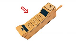 How To Make Telephone With Cardboard Homemade Cardboard Telephone Model