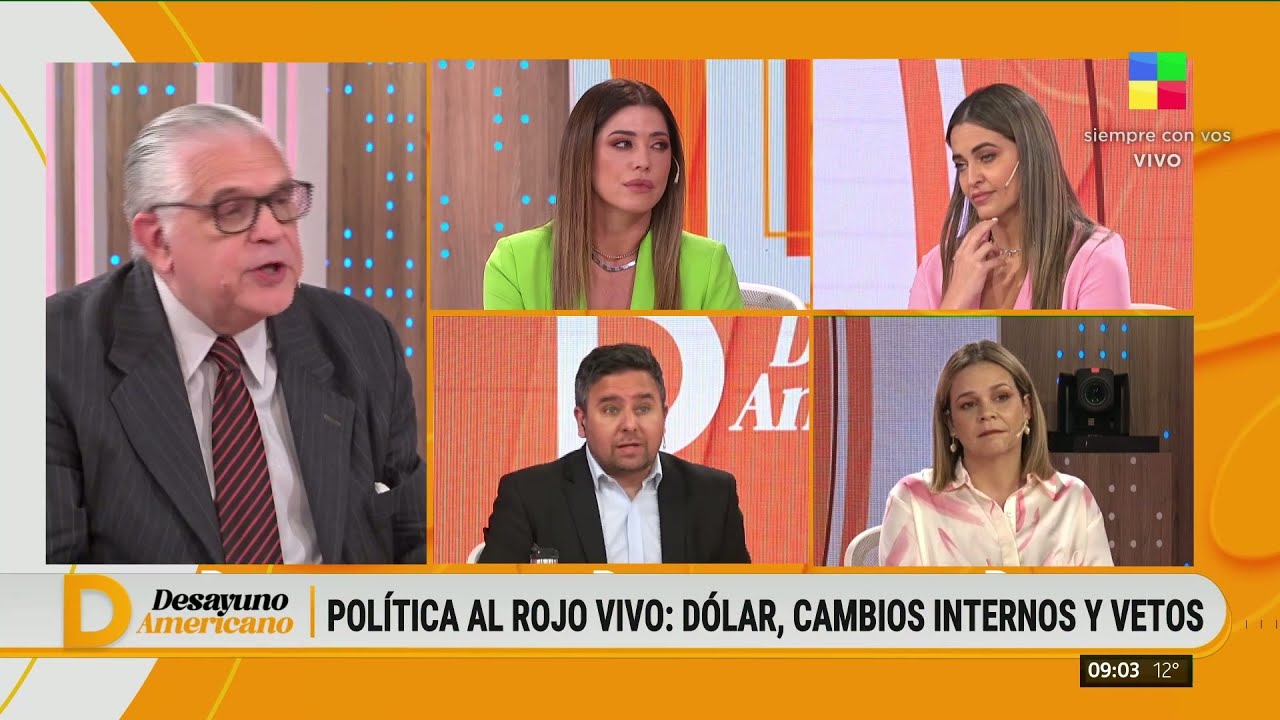 Ricardo López Murphy analiza la crisis política y educativa