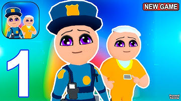 Prison Boss 3D: Idle Police - Gameplay Walkthrough Part 1 Stickman Idle Police Prison Manager