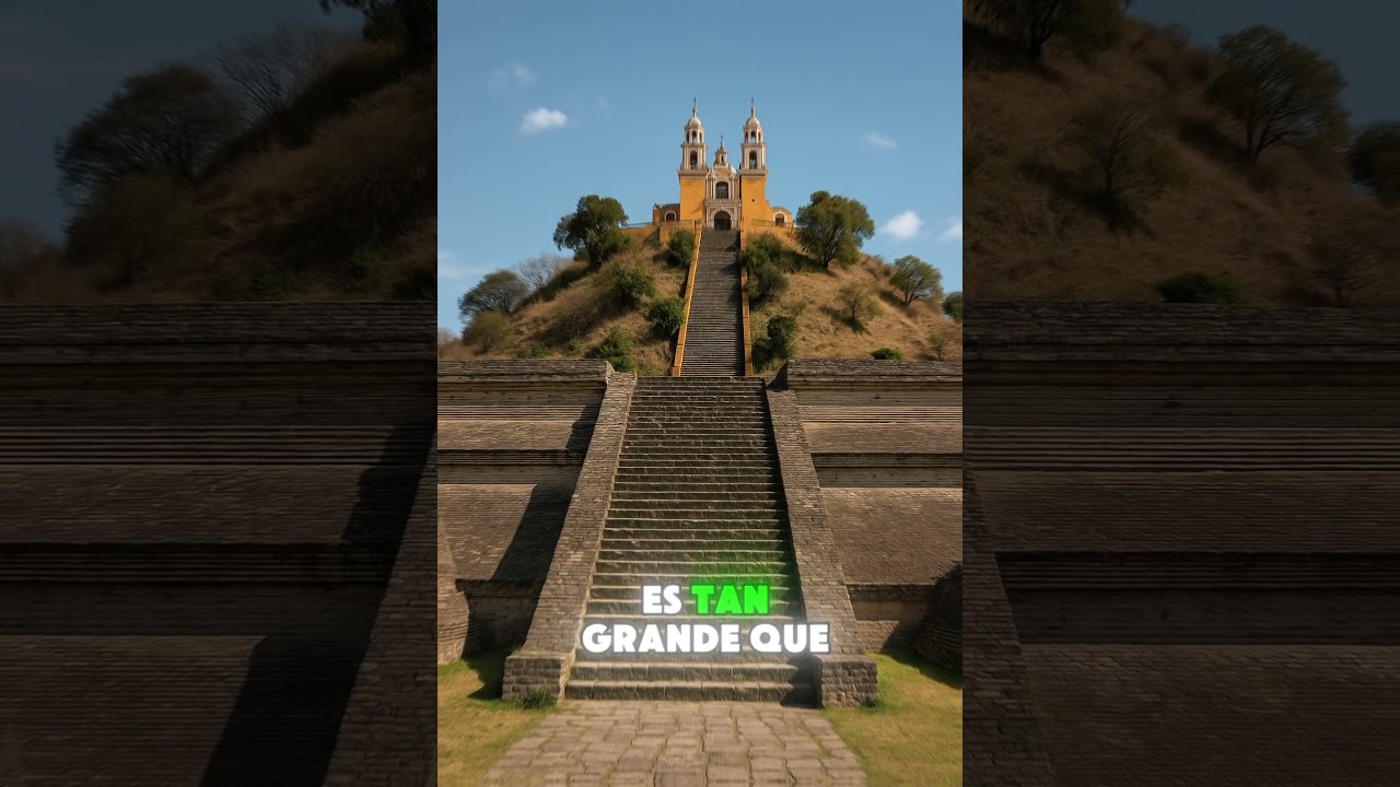 La pirámide gigante de Puebla que esconde un secreto