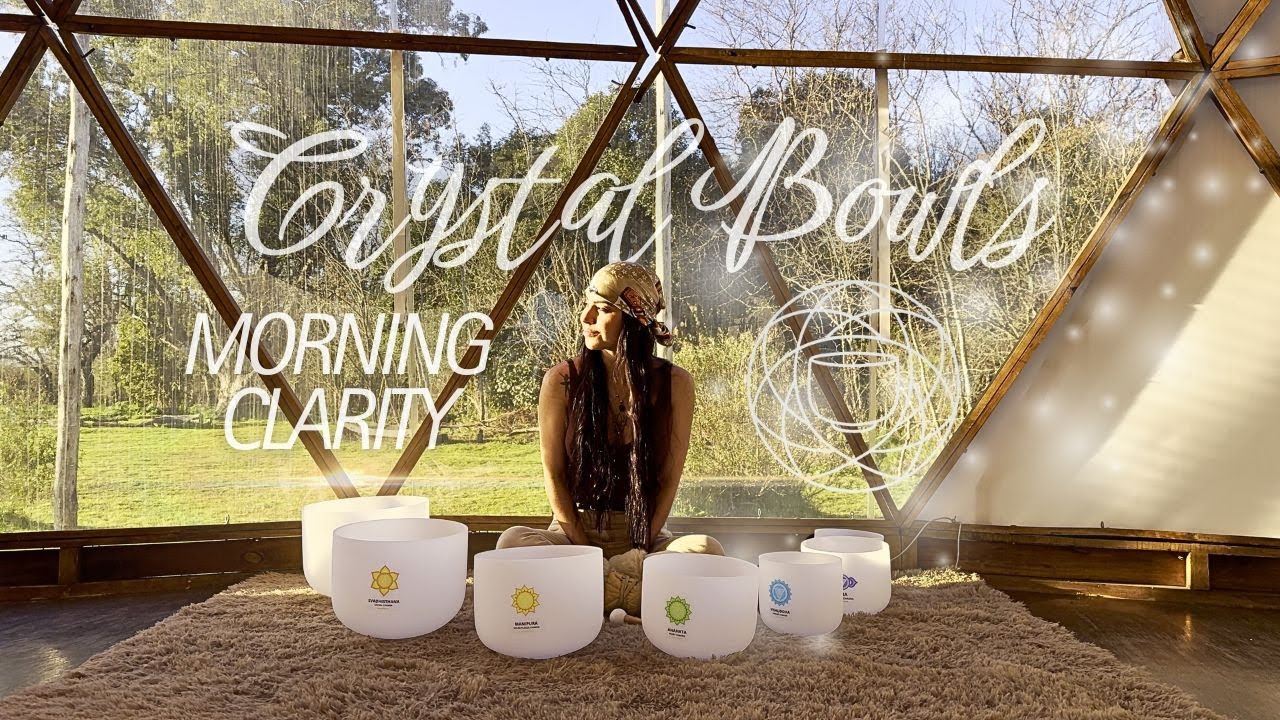 432Hz Chakra Alignment 🌞 | Quartz Crystal Bowls Morning Sound Bath for Clarity & Energy Boost