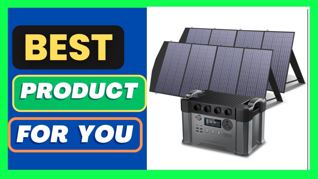 ALLPOWERS Solarpanel 100W 140W 200W
