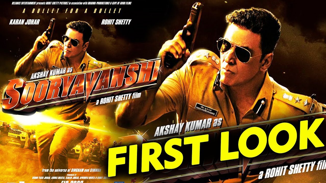 SOORYAVANSHI FIRST LOOK OUT | Akshay Kumar salman khan song
